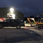 Last of our 6 Unused JCB 8018 On its way to Ipswich