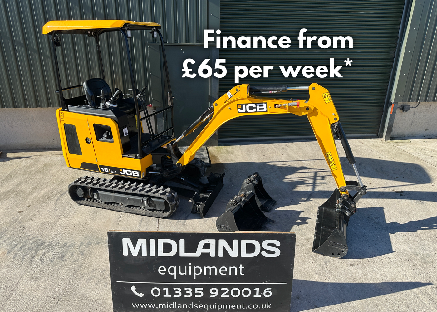 JCB 16C 1 Price per week