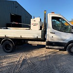 Terex walk behind pedestrian roller
